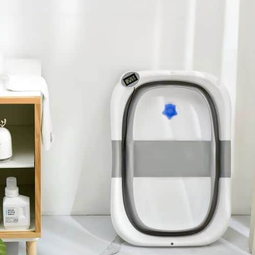 Baignoire-bébé-pliable-praticité