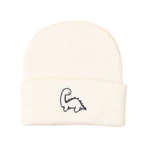 Bonnet bebe blanc couvrant