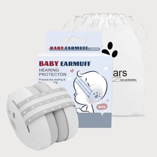 Casque-anti-bruit-bébé-blanc