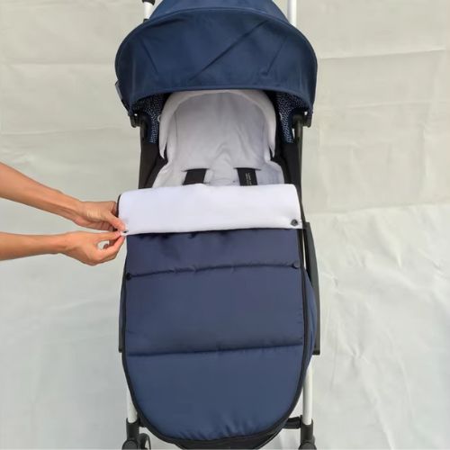 Chanceliere-poussette-bebe-bleu