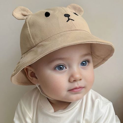 Chapeau bebe chamois