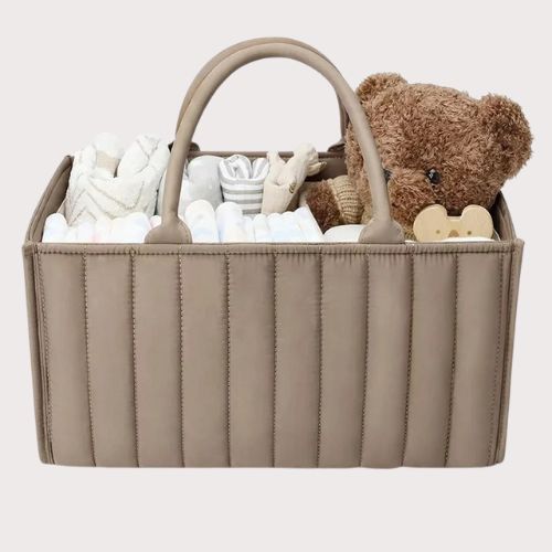 Panier-de-rangement-pour-bebe-brun