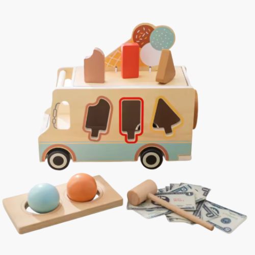 Puzzle en bois glace