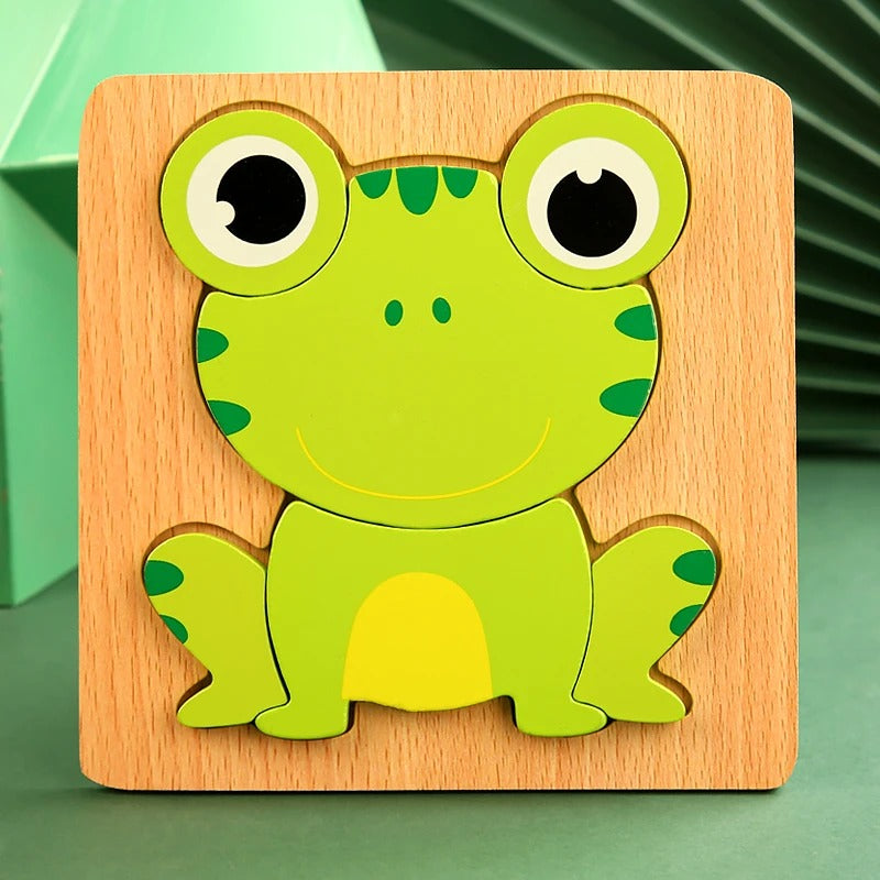 Puzzle-en-bois-grenouille