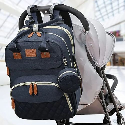 Sac-à-langer-poussette-bleu