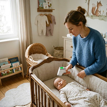 Thermometre frontal plastique