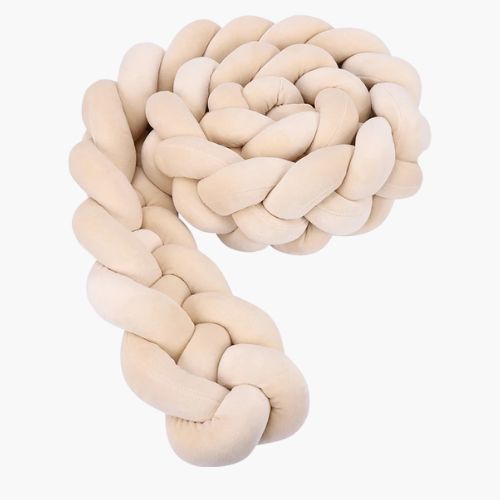 Tresse-de-lit-bébé-beige-pâle