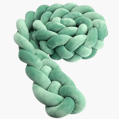 Tresse-de-lit-bébé-jade-verte