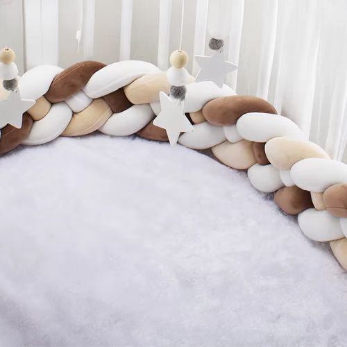 Tresse de lit bebe latte lit