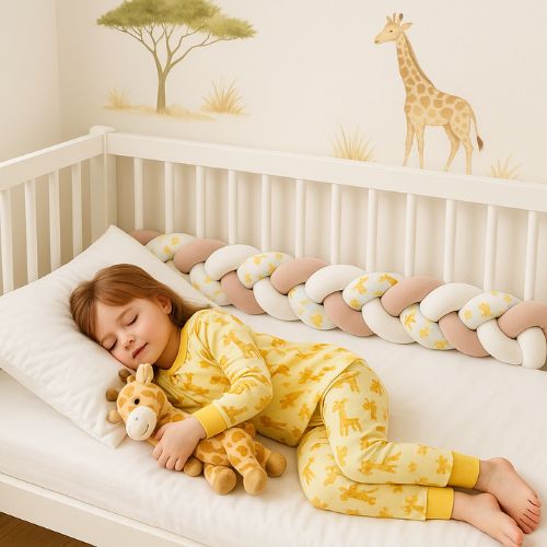 Tresse de lit girafe enfant