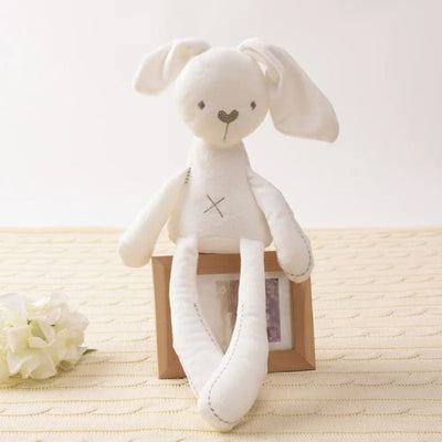 Doudou lapin banc