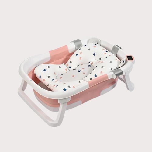 Baignoire-bebe-pliable-rose