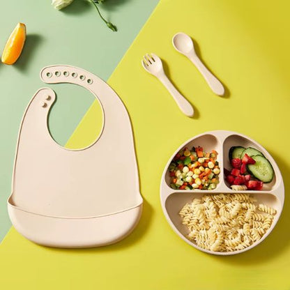 Bavoir-bébé-silicone-alimentaire