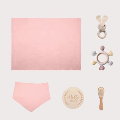 Cadeau naissance fille rose