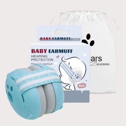 Casque-anti-bruit-bébé-bleu