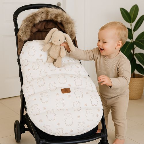 Chanceliere poussette cocon oursons