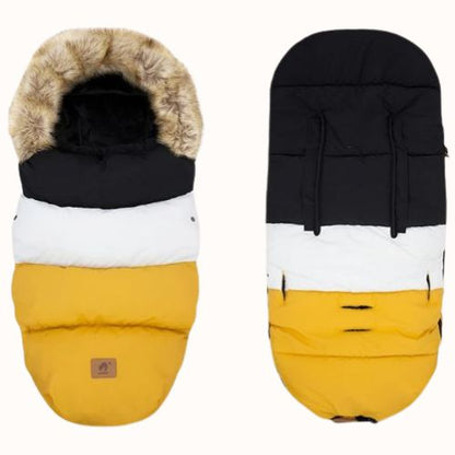 Chanceliere poussette endos innu jaune