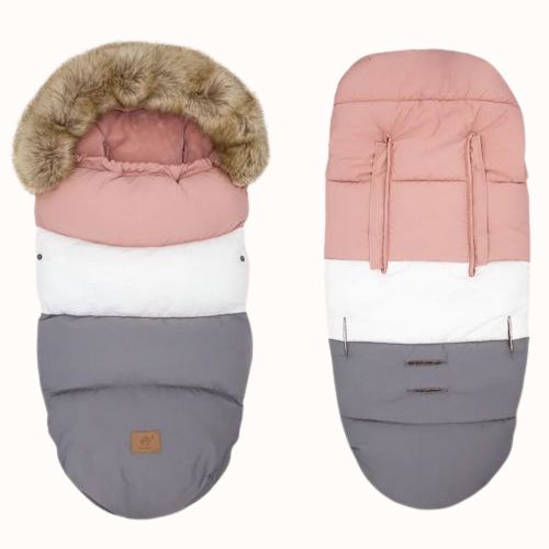 Chanceliere poussette endos innu rose