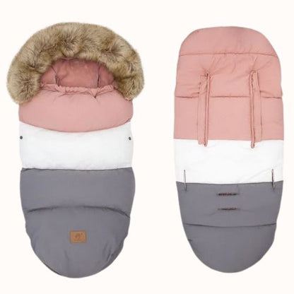 Chanceliere poussette endos innu rose