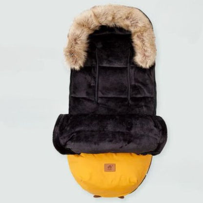 Chanceliere-poussette-jaune-innu