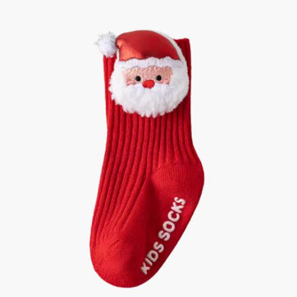 Chaussette antiderapante bebe pere noel