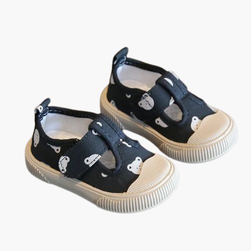 Chaussure-pour-bébé-noire