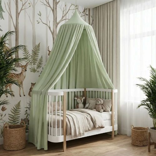 ciel de lit vert foret