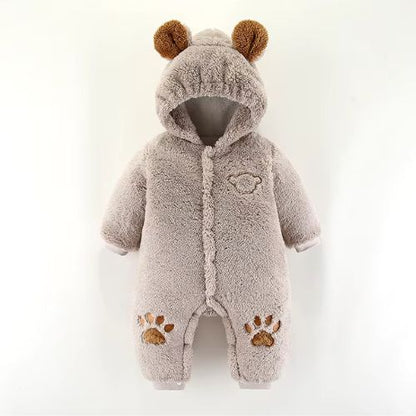 Grenouillère-bébé-beige-hiver