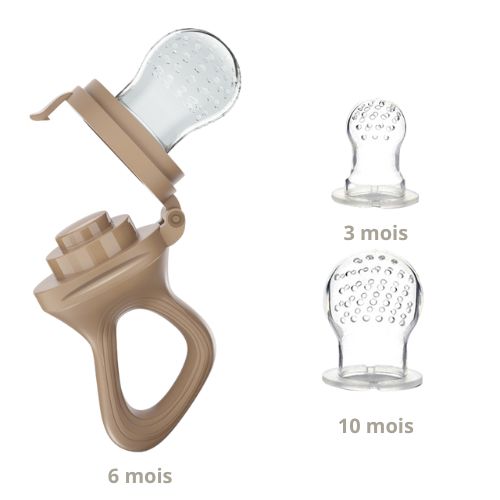 Grignoteuse bebe marron age