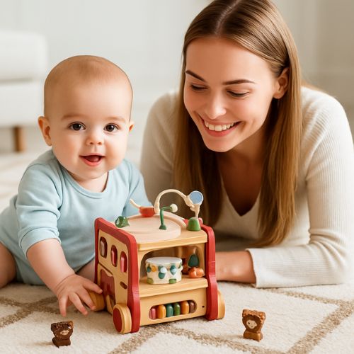 Jouet en bois partage