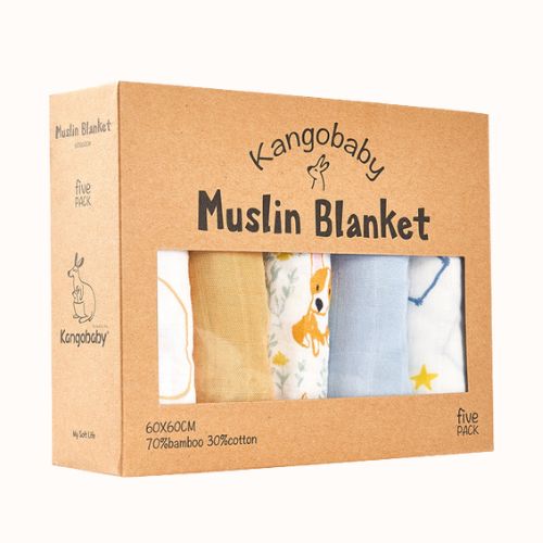 Lange bebe mousseline chien