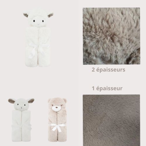 Lange bébé - Doudou | LittleLamb™