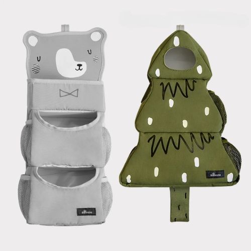 Organisateur-lit-bébé-sapin-ours