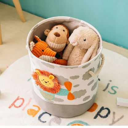 Panier-de-rangement-bébé-lion