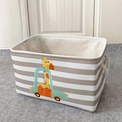 Panier-de-rangement-pour-bébé-girafe