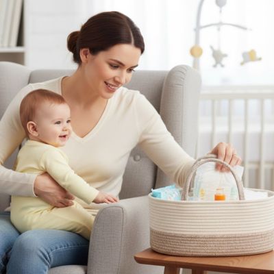 Panier rangement bebe elegant
