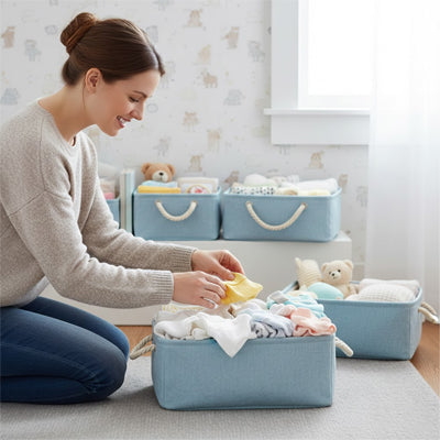 Panier rangement bebe organise