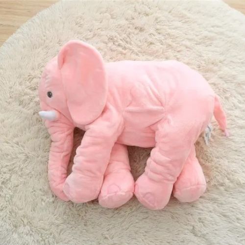 Peluche-elephant-rose-amusant