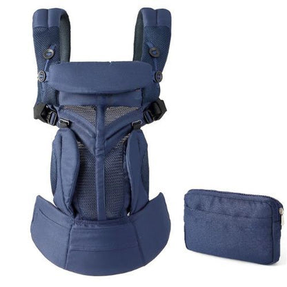 Porte bebe bleu pochette