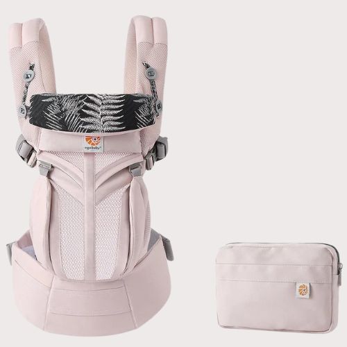Porte-bébé-mesh-rose
