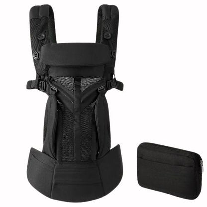 Porte bebe noir maille