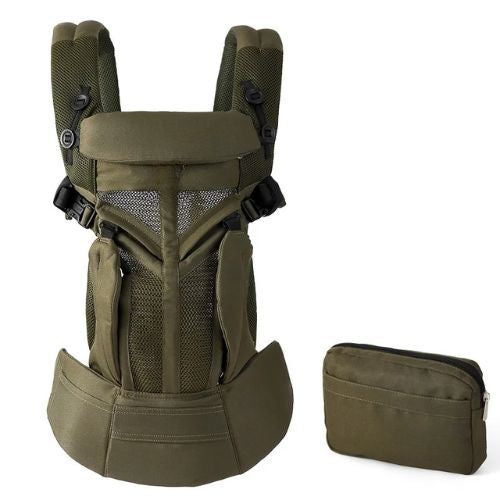 Porte bebe vert armee