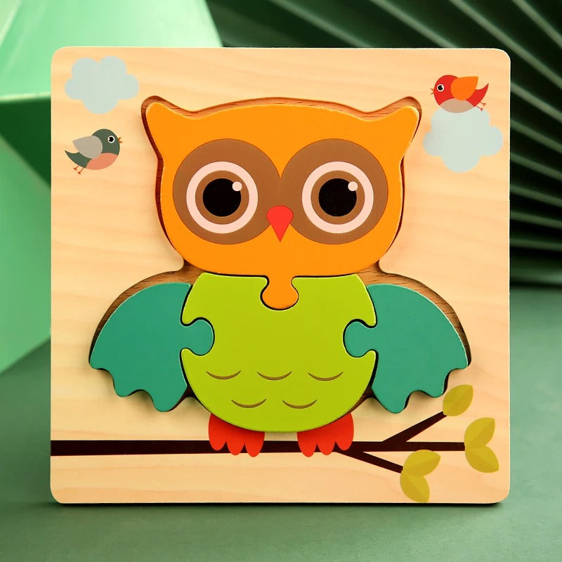 Puzzle-3D-en-bois-hibou