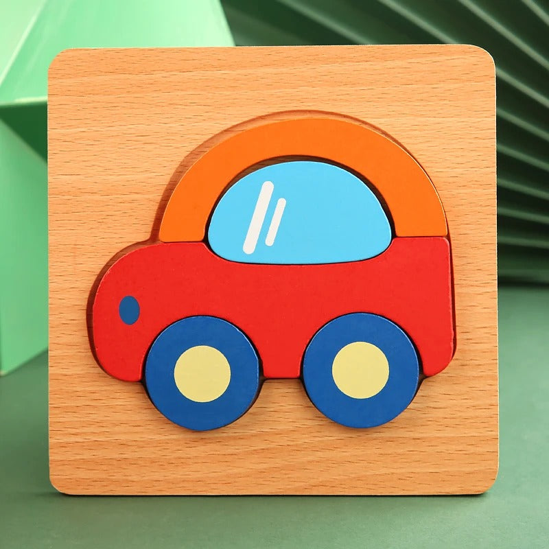 Puzzle-3D-en-bois-voiture