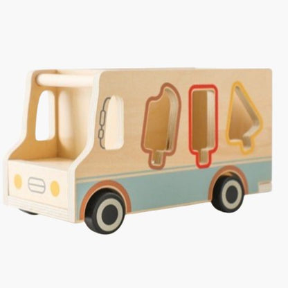Puzzle en bois camion