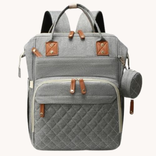 Sac a dos a langer gris dado