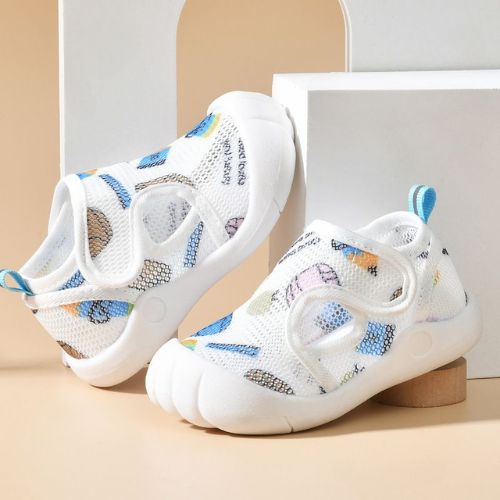 Sandale-bébé-bleu