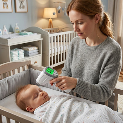 Thermometre frontal numerique