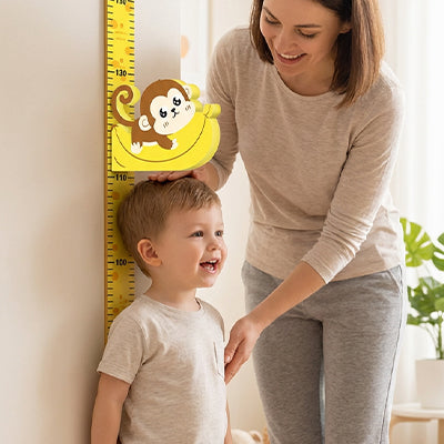 Toise enfant singe