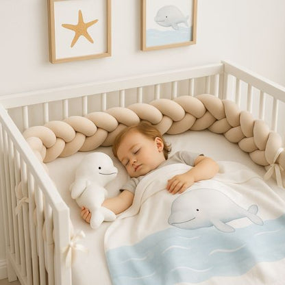 Tresse de lit bebe beluga